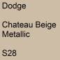 Preview: Dodge, Chateau Beige Metallic, S28.